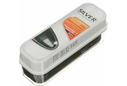 Губка д/обуви SILVER Придающая блеск 1/48шт