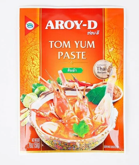Соус AROY-D 50гр Паста Том Ям 1/12шт