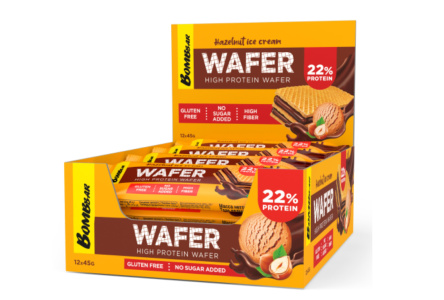 Батончик глазированный BOMBBAR 45гр Ореховый пломбир в шоколаде 1/20шт