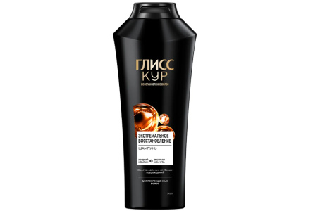 Шампунь GLISS CUR 400мл Экстремальное восстановление 1/12шт