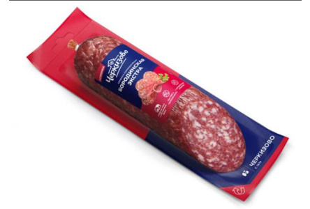 Колбаса сырокопченая ЧЕРКИЗОВО 200гр Бородинская экстра срез 1/6шт