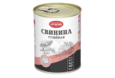 Свинина тушеная СТАНДАРТ 338гр ключ 1/15шт