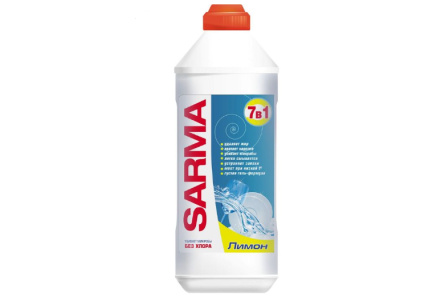 Средство д/мытья посуды SARMA 500мл Лимон гель 1/20шт