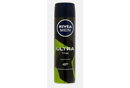 Дезодорант спрей NIVEA 150мл  Ultra Titan 1/12шт