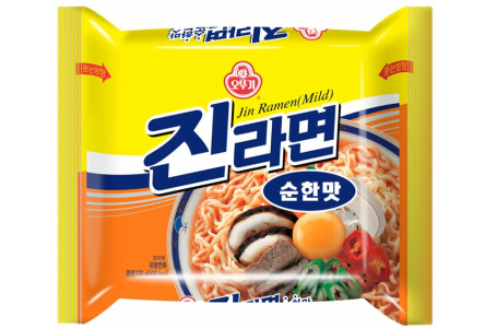 Лапша ОТТОГИ 120гр Jin Ramen Mild не острая 1/20шт
