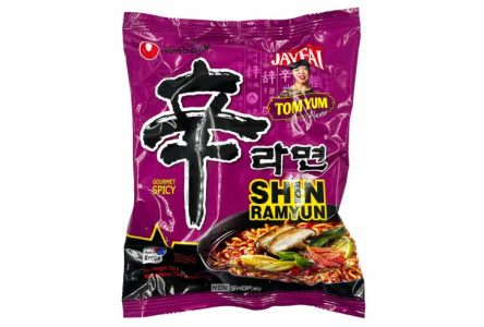 Лапша NONGSHIM 123гр Shin Ramyun Tom Yum 1/20шт
