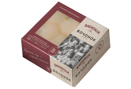 Сыр BACHITALIA 135гр 35% Бочонок 1/6шт