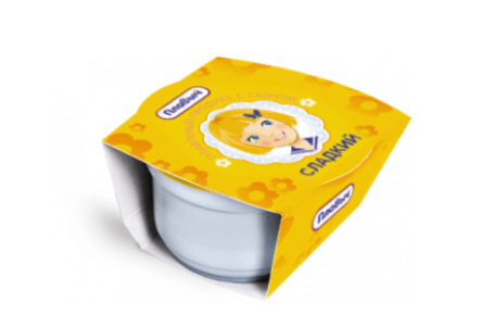 Продукт плавленый с сыром ПЛАВЫЧ 90гр 50% Сладкий 1/24шт