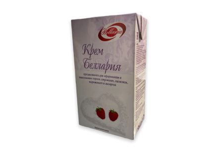 Крем на растительных маслах БЕЛЛАРИЯ 1л 28%  1/12шт