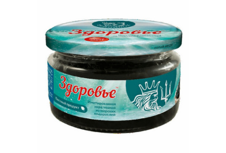 Икра ЗДОРОВЬЕ 200гр Осетр из морских водорослей 1/6шт