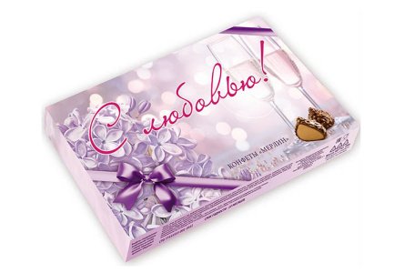 Набор конфет МЕРЛИН 200гр С любовью 1/11шт