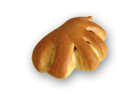 Булочка 80гр Гребешок с повидлом ИП Иванов Р.Ю.