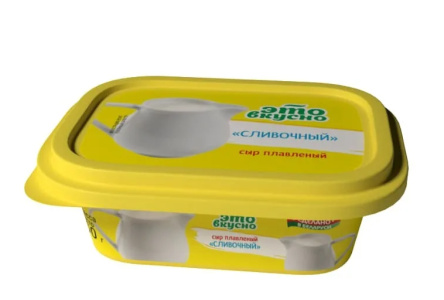 Сыр плавленный ЭТО ВКУСНО 150гр 40% Сливочный 1/8шт Бабушкина крынка