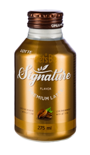 Напиток кофейный LOTTE LET''''''''S BE 275мл Signature Premium Latte ж/б 1/20шт