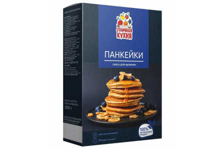 Смесь д/выпечки ОТЛИЧНАЯ КУХНЯ 300гр Панкейки 1/26шт