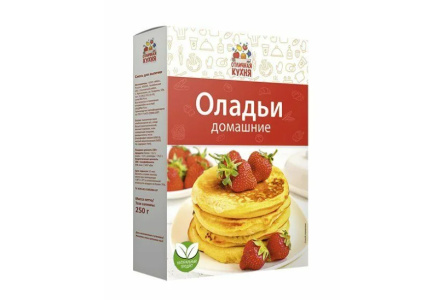 Смесь д/выпечки ОТЛИЧНАЯ КУХНЯ 250гр Оладьи домашние 1/26шт
