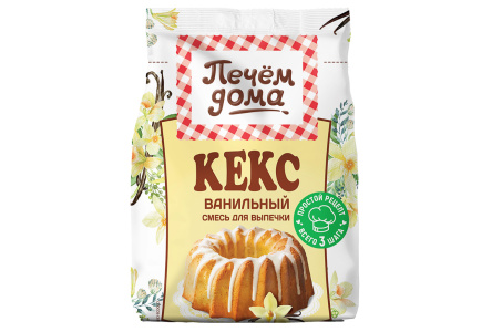 Смесь д/выпечки ОТЛИЧНАЯ КУХНЯ 300гр Кекс ванильный 1/26шт