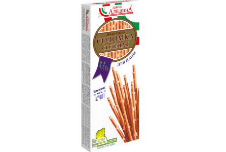 Соломка АЛЕШИНО 200гр Для папы соленая 1/16шт