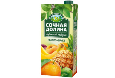 Сок/Нектар СОЧНАЯ ДОЛИНА 0,95л Мультифрукт 1/12шт