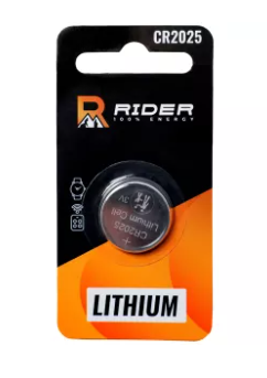 Батарейки литиевые RIDER СR2025  3В 1/10шт