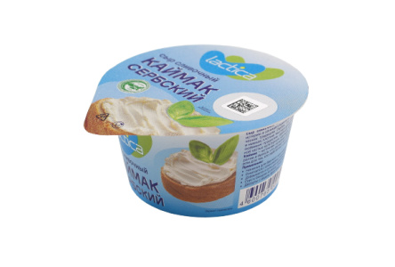 Сыр творожный LACTICA 130гр 70% Сливочный Каймак Сербский стакан 1/6шт БЗМЖ