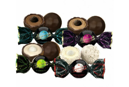 Конфеты МАРСИАНКА Ассорти 1/4кг Сладкий орешек