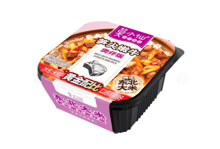 Рис FAIRIE MOR 275гр Говядина/побеги чеснока саморазогревающийся 1/18шт