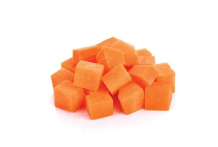 Заморож Морковь кубик 1/10кг Беларусь