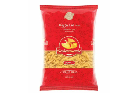 Макаронные изделия ШЕБЕКИНСКИЕ 450гр Фузилли Спирали №266 А 1/28шт