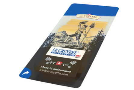 Сыр Грюйер LE GRYERE 150гр 50% Ремесленный 1/8шт