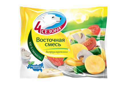 Заморож 4 СЕЗОНА 400гр Смесь Восточная 1/20шт Россия
