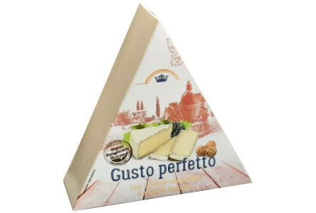 Сыр КАЛОРИЯ 90гр 50% Gusto perfetto с белой плесенью 1/12шт