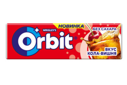 Жевательная резинка ORBIT 13,6гр Кола/Вишня  1/30шт