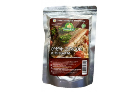 Омуль с рисом и овощами 300гр ЧОККАЙ АС
