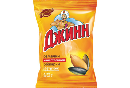 Семечки ДЖИНН 140гр 1/25шт
