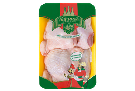 Бедро куриное КУРИНОЕ ЦАРСТВО Особое с кожей монолит вес