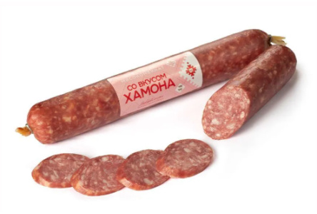 Колбаса сырокопченая БРЕСТ Хамон с салями Беларусь