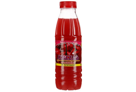 Кисель без сахара РОСТАГРОЭКСПОРТ 500мл Вишня пл/б 1/12шт