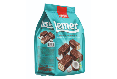Вафли глазированные LEMER 255гр 1/18шт Узбекистан