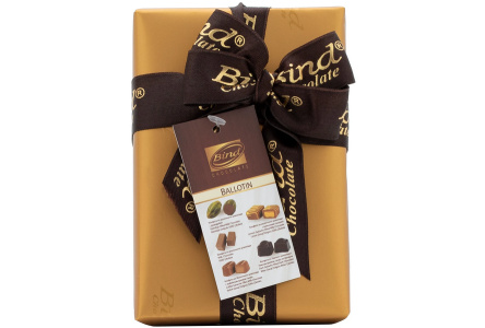 Набор конфет BIND 110гр Золотая подарочная упаковка1/12шт