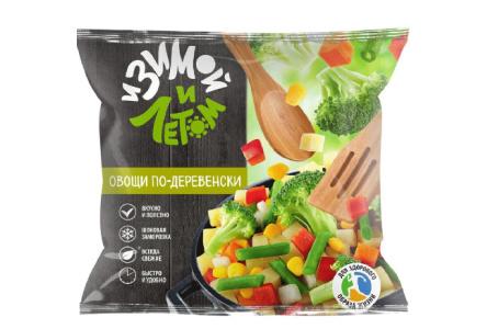 Заморож И ЗИМОЙ И ЛЕТОМ 400гр Смесь овощи по-деревенски 1/20шт