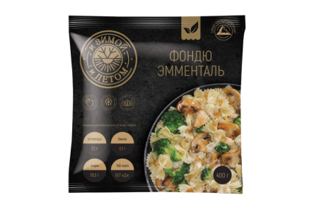 Заморож И ЗИМОЙ И ЛЕТОМ 400гр Фондю Эмменталь с курицей 1/10шт