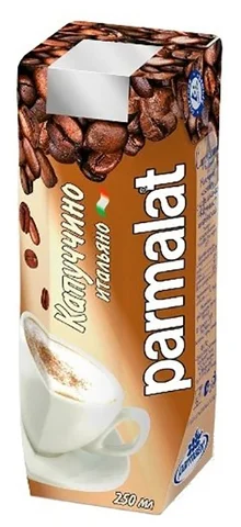 Коктейль молочный PARMALAT 500мл 1,5% Капуччино Итальяно 1/12шт Продукт без заменителя молочного жир