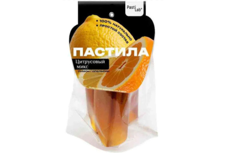 Пастила PASTILAB 50гр Цитрусовый микс м/у 1/10шт