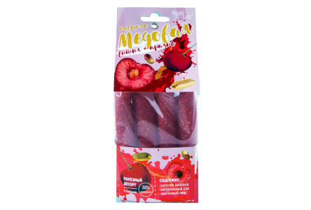 Пастила медовая PASTILAB 70гр Вишневая с арахисом м/у 1/20шт