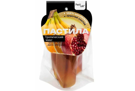 Пастила PASTILAB 50гр Тропический микс м/у 1/10шт