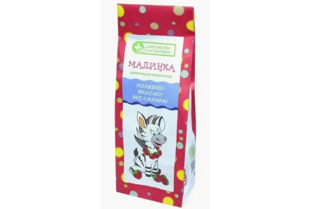 Мармелад ЛАКОМСТВО ДЛЯ ЗДОРОВЬЯ 105гр Малинка детский 1/12шт