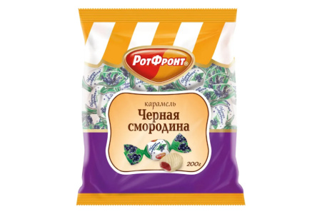 Карамель ЧЕРНАЯ СМОРОДИНА 200гр 1/12шт Красный Октябрь