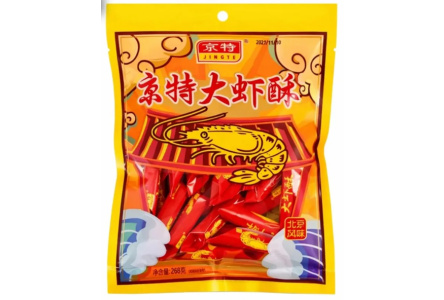 Конфеты JINGTE 500гр Мечта креветки карамельные 1/20шт