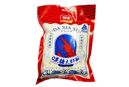 Конфеты JINGTE 308гр Мечта креветки лайт карамельные 1/30шт